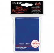 acceder a la fiche du jeu Ultra PRO : 50 sleeves Standard Bleu (66*91mm)